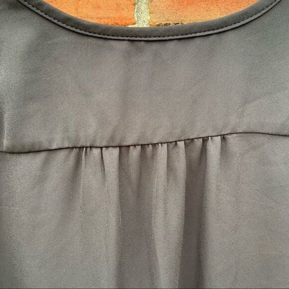 𝅺Peter Nygard Sheer Floral Long Sleeve Blouse - Picture 6 of 7